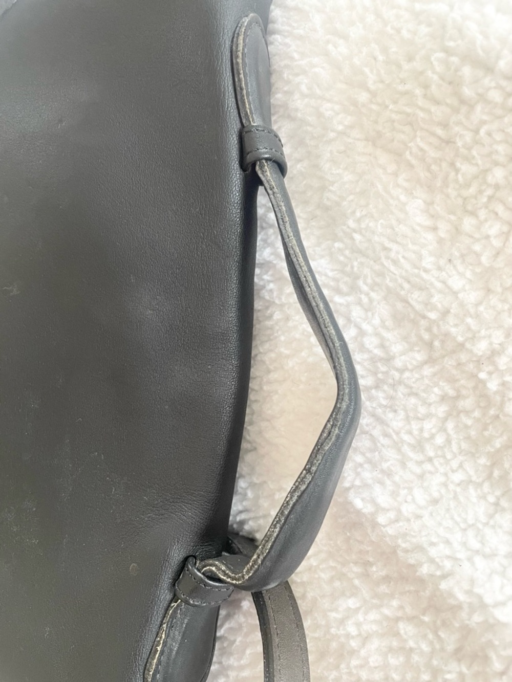 Coach Vintage Willis Turnlock Flap Black Leather Crossbody Bag - Picture 9 of 16